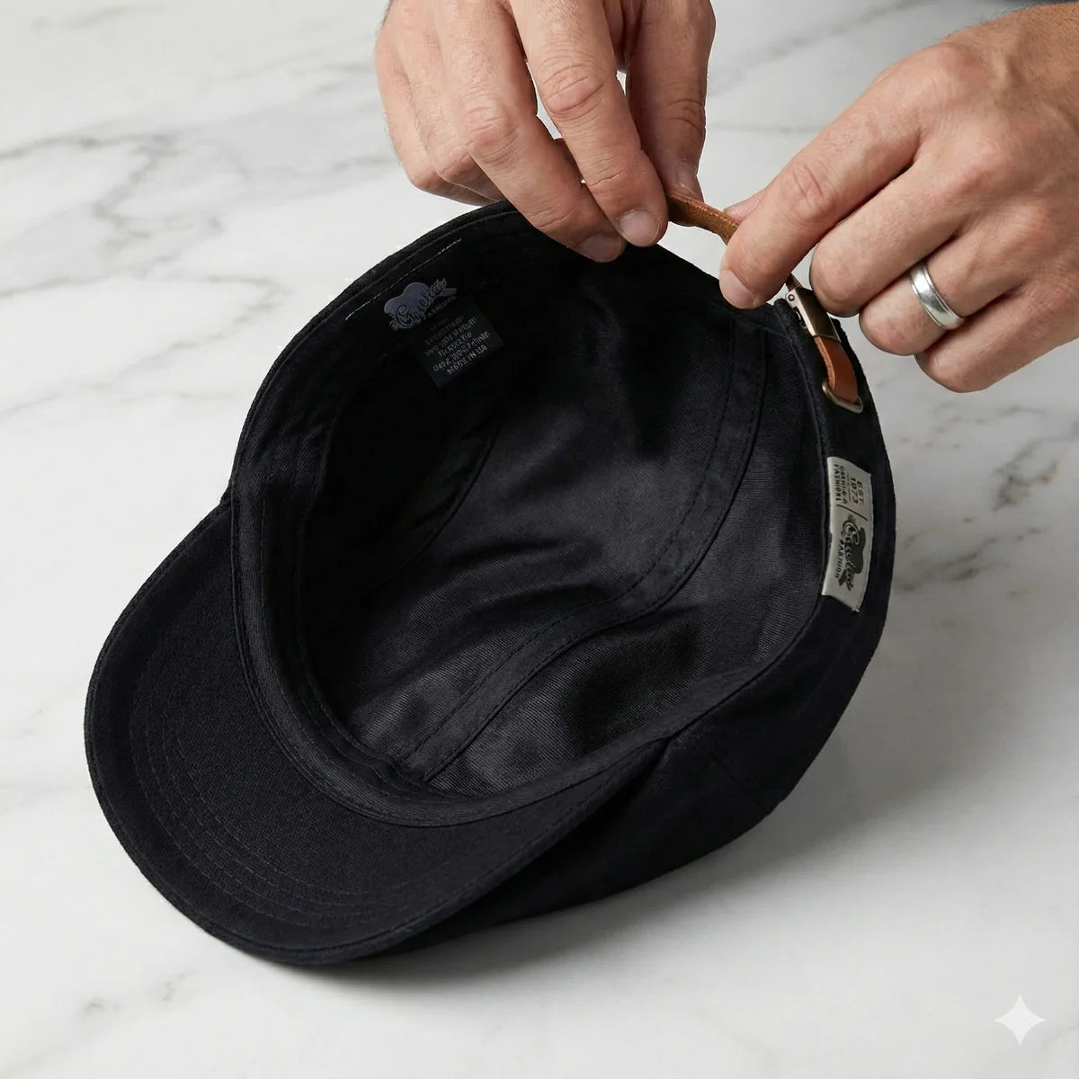 Urbane Schiebermütze – flache Passform